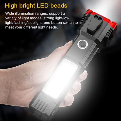IlluminateX: The Ultimate Multifunctional LED Adventure Flashlight