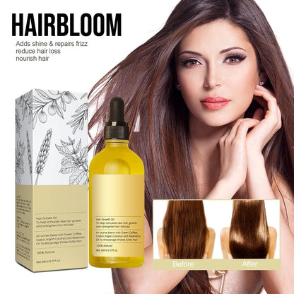 HairBloom - Vegan Hair Growth Oil (pack of 2)