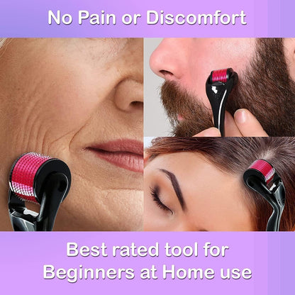 0.5mm Derma Roller for hair regrowth