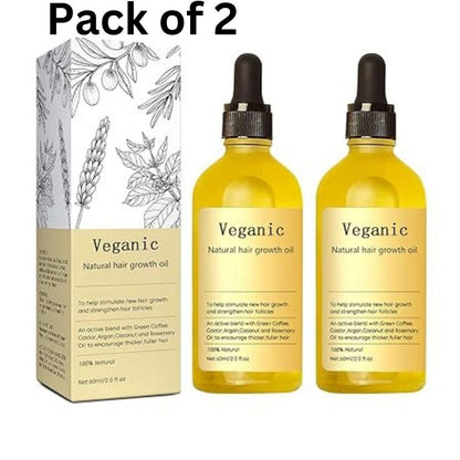 HairBloom - Vegan Hair Growth Oil (pack of 2)