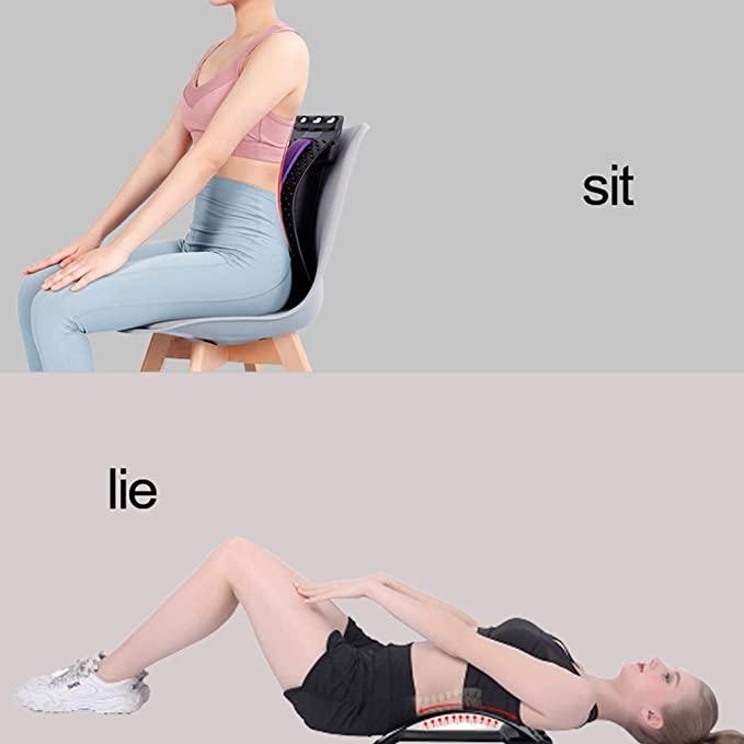 Pain Relief Back Stretcher, Massager and Posture Corrector